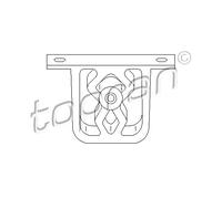 TOPRAN Support, silencieux 500185 Compatible avec: BMW 3, 3 Cabriolet, 3 Coupe, 3 Touring