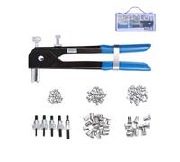 Toprema Lot de 126 écrous à rivets aveugles - Clé à main - Clé filetée - M3/M4/M5/M6/M8