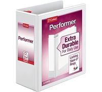 TOPS Cardinal Xtravalue Clearvue verrouillage classeurs à anneaux, Blanc 4-Inch blanc