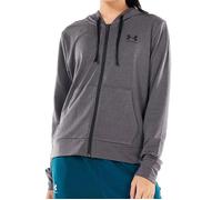 Tops en Polaire - UNDER ARMOUR - Rival Terry - Col capuche - Manches longues - Gris M