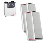 TOPS Filtre vmc pour Zehnder ComfoAir E 350 | 4x Filtre G4 + F7 | Filtre vmc Zehnder | Remplace Original Zehnder Filtre | ComfoAir filtre climatisation gainable | 4x 160x500x23 mm