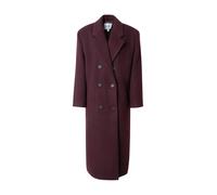 TOPSHOP Manteau mi-saison 'ELLY' lie de vin, Taille S