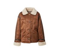 TOPSHOP Veste mi-saison crème / cognac, Taille L