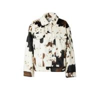 TOPSHOP Veste mi-saison 'MAY' écru / marron / noir, Taille L