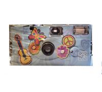 Topshot Flower Power appareil photo jetable / appareil photo de mariage (27 photos, flash)
