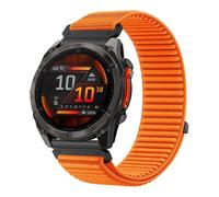 TOPsic 22mm Nylon Bracelet pour Fenix 8 47mm/Fenix 7, Remplacement Sport Loop Bracelet pour FENix 7 Pro/FEnix 6/6 Pro/FEnix 5/5 Plus/Instinct 2/Instinct 3 E 45mm/Forerunner965/955/945