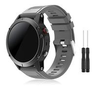 TOPsic Bracelet Fenix 5/Fenix 5 Plus, Bracelet de Montre 22mm Bande Remplacement en Silicone pour Fenix 5/5 Plus/Fenix 6/6 Pro/Fenix 7/Fenix 7 Solar/Approach S60/Quatix 5/Forerunner 935/945/Instinct