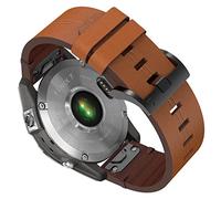 TOPsic Bracelet Fenix 7/Fenix 6 Bracelet/Fenix 5 Bande, 22mm Cuir Bande Quick Fit Bracelet pour Fenix 5 Plus/Fenix 6 Pro/Fenix 7 Solar/Forerunner 945/935/Approach S62/S60/Garmin Instinct/Quatix 6/5