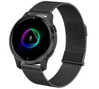 TOPsic Bracelet Galaxy Watch Active/Active2 40mm/44mm, 20mm Bande de Maille Acier Inoxydable Magnétique Bracelet pour Galaxy Watch 3 41mm/Gear Sport/Vivomove HR/Vivoactive 3/Foreruner 245/645