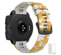 TOPsic Bracelet pour Garmin Instinct 2 Solar/Tactical/Tide/Esports - 22mm Silicone Sport Remplacement Compatible avec Instinct