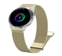TOPsic Bracelet Venu 2 Plus, 20mm Bande Maille Acier Inoxydable Double Magnétique Bracelet pour Vivomove Trend/Venu Sq 2 Music/Venu/Sq Music/Venu 2 Plus 43mm/Vivomove Sport/Vivoactive 3/Vivomove 3
