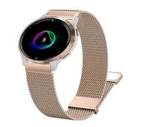 TOPsic Bracelet Venu 2 Plus, 20mm Bande Maille Acier Inoxydable Double Magnétique Bracelet pour Vivomove Trend/Venu Sq 2 Music/Venu/Sq Music/Venu 2 Plus 43mm/Vivomove Sport/Vivoactive 3/Vivomove 3