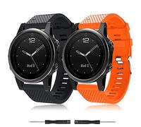 TOPsic Fenix Bracelet Silicone de Remplacement 20mm pour Fenix 5S/5S Plus/6S/6S Pro/7S Solar/7S Sapphire Solar