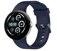 TOPsic Silicone Bracelet pour Google Pixel Watch 3 45mm, Bracelet Sport Sans Couture à Fermeture Rapide Bracelets pour Pixel Watch 3 45mm Smartwatch Femmes et Hommes