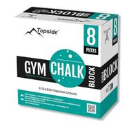 TOPSIDE - 8XBloc de Craie - Pur Carbonate de Magnésium pour Le Sport: Escalade, Musculation, Crossfit, Calisthenics - pour Plus de Grip