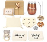 Topsky Cadeau pour nouveau-né - Champagne cadeaux pour futures mamans - Boîte cadeau personnalisée pour nouveau-né - Cadeaux de grossesse pour les nouveaux parents - Unisexe