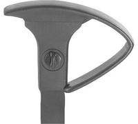Topstar® 7096 Accoudoirs U2 réglables en hauteur (paire) pour siège de bureau Support® P noir