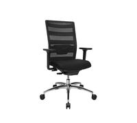 TOPSTAR Airwork Alu avec accoudoir réglable en Hauteur Noir