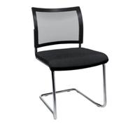 Topstar Besucher-Stuhl Visit20 avec rembourrage/mesh, noir Quantité:2