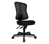 Topstar Chaise Bureau tournante Head Point SY Noir/Noir,Netz
