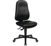 TOPSTAR Chaise d’atelier pivotante Point 70 C patins + anneau de pied rembour...
