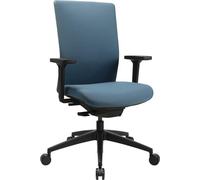 Topstar chaise de bureau pivotante Sitness Airwork G pétrole-roulettes pour moquette