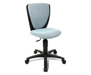 TOPSTAR Chaise pour enfants High S´Cool, Ergonomique, Made in Europe, Couleur: Bleu Clair