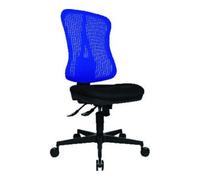 Topstar Drehstuhl Head Point SY noir/bleu, résille Quantité:1
