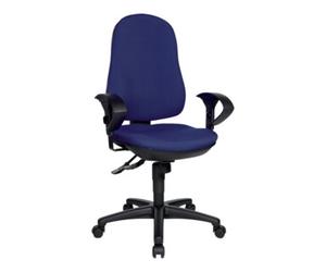 Topstar Drehstuhl Support Synchro bleu royal Quantité:1