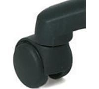 TOPSTAR Ersatzrolle für weiche Böden Home Chair 60 Point 30 Support SY Chief Point Airway Milan 10 Nr. 6993, PA= 5Stk, Kunststoff schwarz