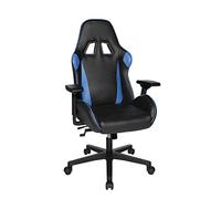 Topstar Fauteuil de Gaming Speed Chair 2 avec accoudoirs en Cuir synthétique Noir/Bleu