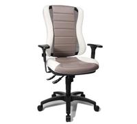 Topstar HE30PS033 Head Point RS SY Chaise de Bureau Gris/Blanc 47 x 50 x 120 cm