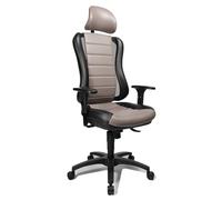 Topstar HE30PS103X Head Point RS SY Chaise de Bureau avec Têtière Gris/Noir 47 x 50 x 150 cm