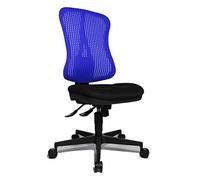 Topstar Head Point SY Chaise de Bureau Ergonomique avec Assise réglable en Hauteur Bleu Roi/Noir