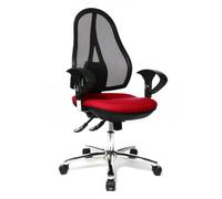 Topstar OP290UG21 Open Point SY Deluxe Chaise de Bureau Rouge 48 x 48 x 111 cm