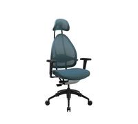 TOPSTAR Open Art 2010 Chaise de Bureau avec accoudoirs réglables en Hauteur et Appui-tête Bleu pétrole