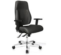 Topstar PI99GBD3 P91 Fauteuil de Bureau pivotant avec accoudoirs AL.G3 Gris