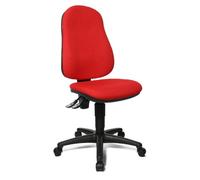 TOPSTAR Point 60 Chaise de Bureau pivotante, Polypropylène, Rouge, 54 x 47 x 109 cm