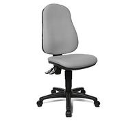 TOPSTAR Point 60 Chaise de Bureau en Tissu Gris Clair 54 x 47 x 109 cm