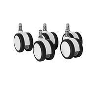 TOPSTAR roulettes pour sols durs Blanc Taille Unique