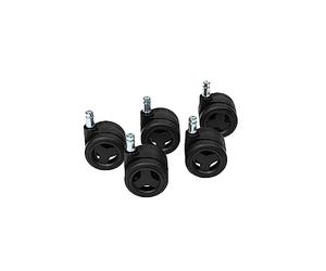 Topstar Roulettes pour sols durs, design à branches, pour Sitness RS -