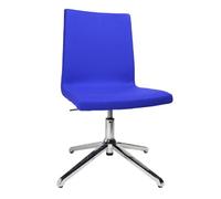Topstar SEA190L56 Sitness Cube Chaise de Bureau avec Patins Bleu 46 x 51 x 95 cm