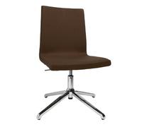 Topstar SEA190L59 Sitness Cube Chaise de Bureau avec Patins Marron 46 x 51 x 95 cm