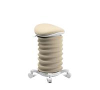 TOPSTAR Sitness 4D Tabouret de Bureau Dynamique certifié EGR Beige Tabouret de Bureau Ergonomique Hauteur réglable Renforce Le Dos Soulage Les disques intervertébraux