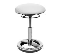 Topstar Sitness Bob Tabouret de Bureau en Aluminium Poli Blanc