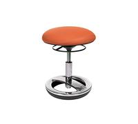 Topstar Sitness SU89BR0 - Tabouret Rond pour Enfant, avec Pied en Aluminium Poli et Housse en Tissu