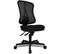 topstar chaise tournante de bureau "head point sy", noir noir