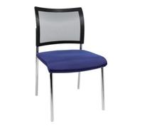 Topstar Visiteur Chaise Visit10 avec rembourrage/filet, bleu Quantité:2