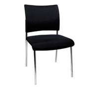 Topstar Visiteur Chaise Visit10 avec rembourrage, noir Quantité:2