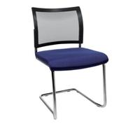 Topstar Visiteur Chaise Visit20 avec rembourrage/filet, bleu Quantité:2